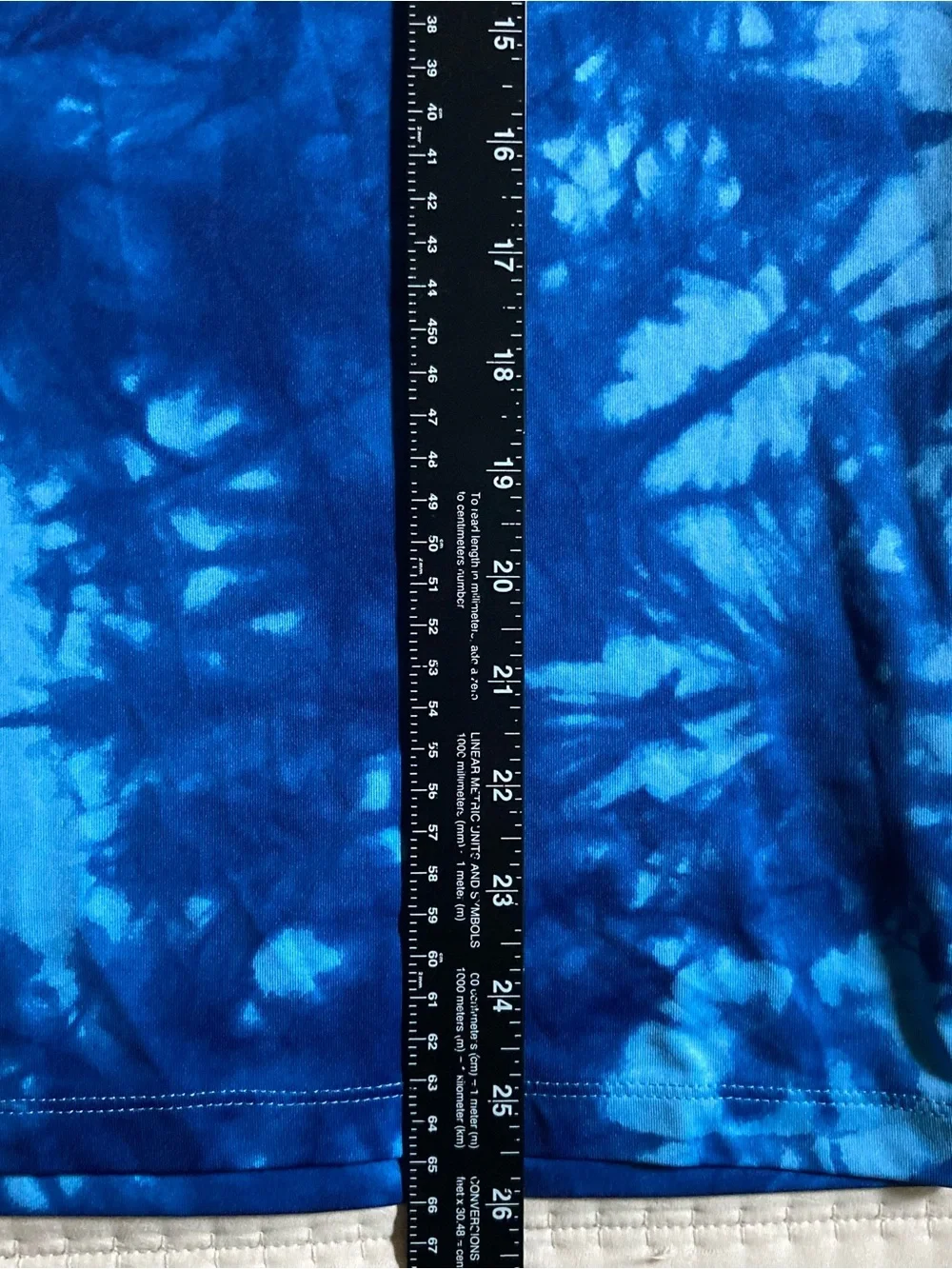 Nike Dri Fit Golf Polo Shirt Youth Boys Large Blue Tie Dye Casual Short Sleeve